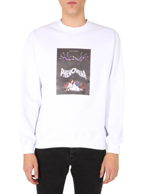 Msgm Phenomena Graphic Print Sweatshirt