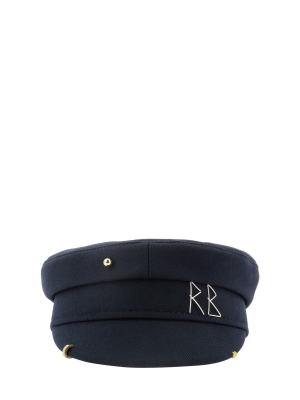 Ruslan Baginskiy Logo Embroidered Baker Boy Hat