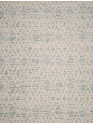 Marbella Light Blue/ivory Area Rug