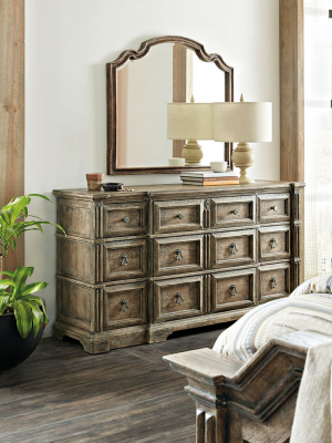 La Grange Rolling Hill Nine-drawer Dresser