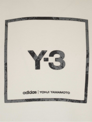 Y-3 Square Label Graphic Print Hoodie