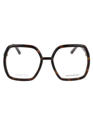 Gucci Eyewear Square Frame Glasses