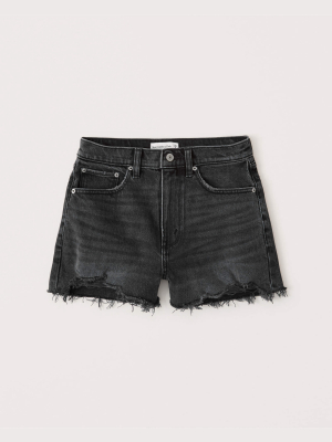 High Rise Mom Shorts