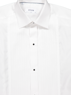 Slim Ribbed Tux Shirt