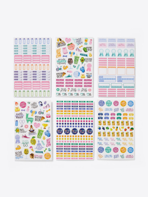 Fitness & Healthy Living Sticker Pack