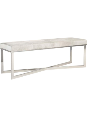 Scottsdale Bench, Frosted Hide