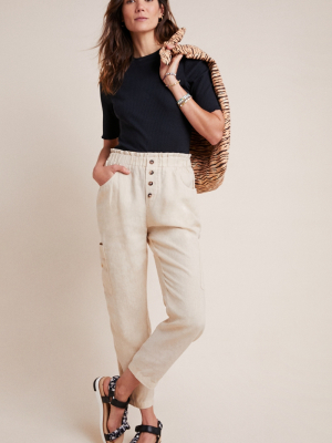 Linen Utility Pants