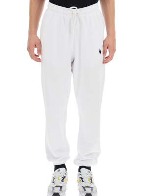 Marcelo Burlon County Of Milan Cross Embroidered Track Pants