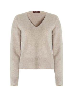 Max Mara Studio V-neck Knit Jumper