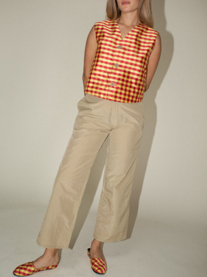 Coming Of Age Pants In Tan