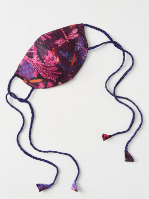 Roopa Pemmaraju Embellished Tie-back Reusable Face Mask