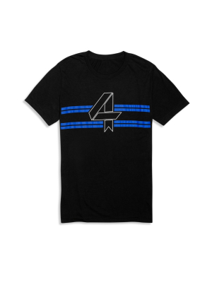 Fourlaps 4 Stripe Signature Tee