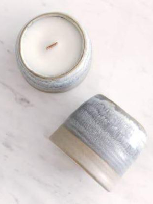 Alibi Nyc Natural Ceramic Candle