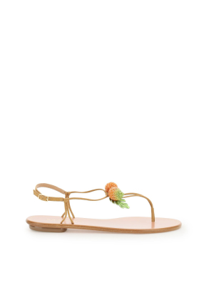 Aquazzura Manguito Flat Sandals