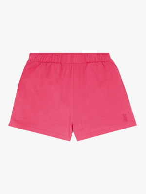 Cotton Shorts Raspberry