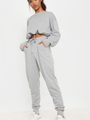 Grey Basic Gym Sweat Jogger