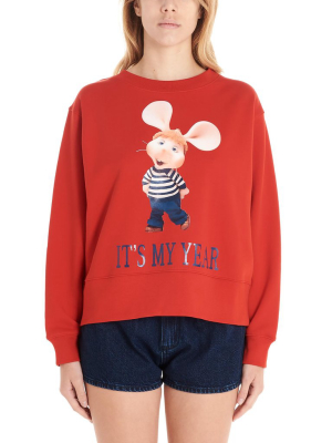 Alberta Ferretti Printed Sweatshirt