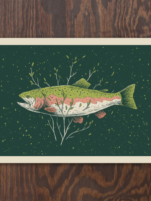 Rainbow Trout Print