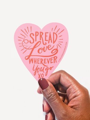 Inklings Paperie Sticker Card - Spread Love