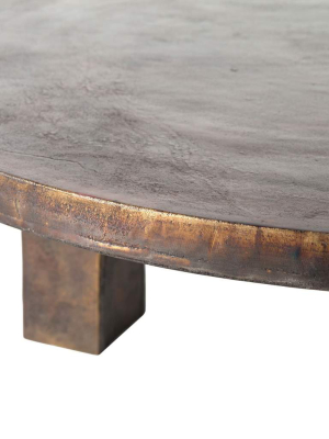 Cruz Coffee Table, Antique Rust