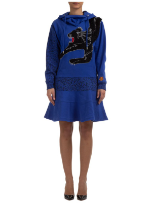 Kenzo X Kansaiyamamoto Black Puma Dress