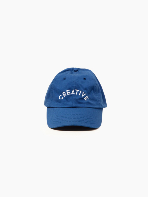 Poketo Creative Cap In Blue