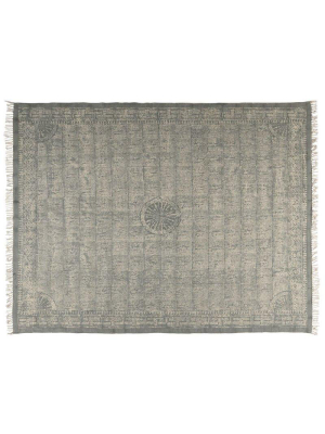 Handmade Contemporary Rug Sky Grey 8 X 10