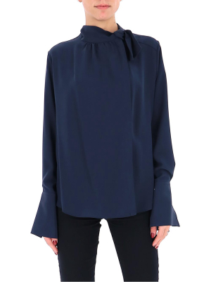 Fendi Foulard Collar Blouse