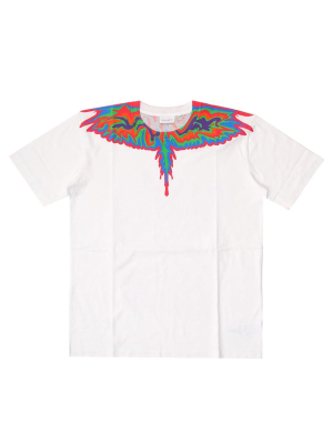 Marcelo Burlon County Of Milan Kids Wings Printed T-shirt