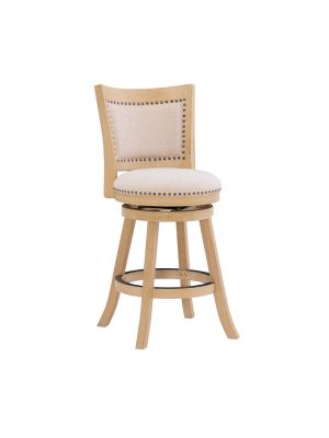 Tilt Buff Counter Height Barstool - Linon