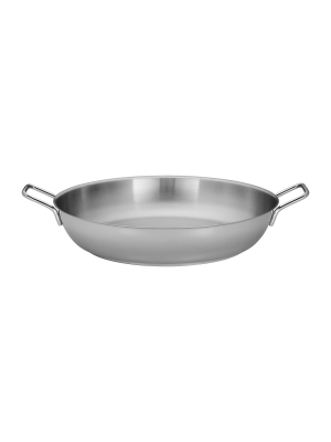 Demeyere Resto 14.8-qt Stainless Steel Paella Pan