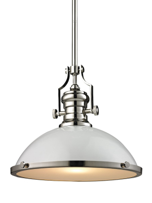 Chadwick 1-light 14 X 17 X 17 Pendant In Various Finishes And Colors