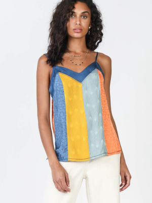 Color Block Cami Top