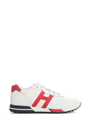 Hogan Panelled Low-top Sneakers