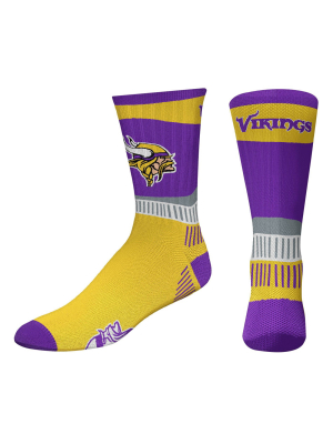 Nfl Minnesota Vikings Sport Fan Crew Socks