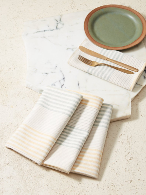 Stripe Napkins - Dandelion