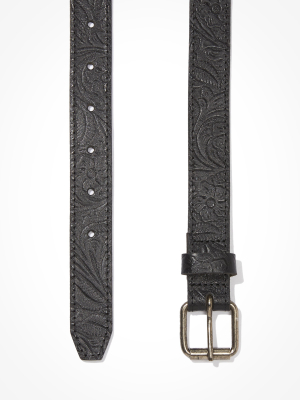 Frye & Co. Embellished Leather Belt