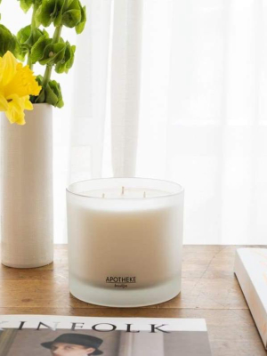 White Vetiver Candle 3 Wick Large