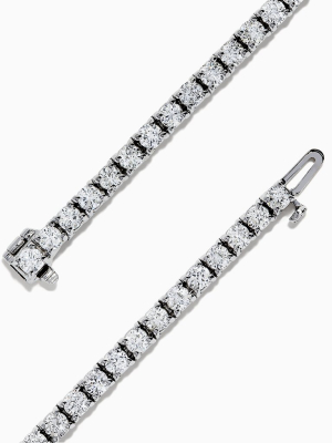 Effy 14k White Gold Diamond Tennis Bracelet, 6.50 Tcw