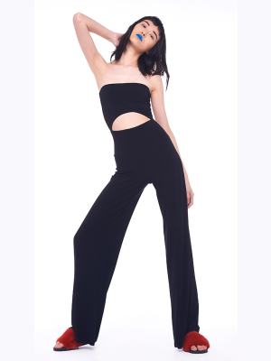 Strapless Cut Out Jumpsuit