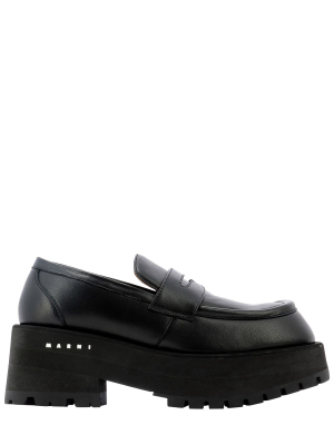 Marni Square Toe Loafers