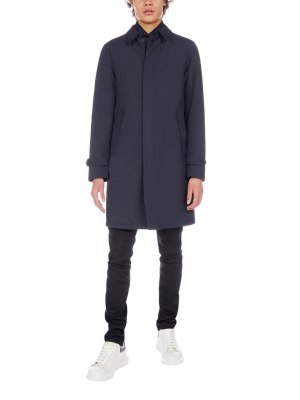 Herno Mid-length Buttoned Trench Coat