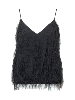 Pinko Fil Coupe Fringed Camisole