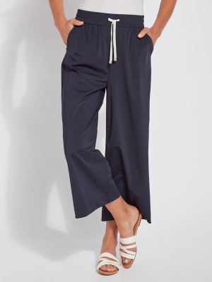 Lila Crop Pant Solid