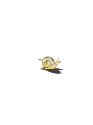 Wonderland Snail Single Stud - Right