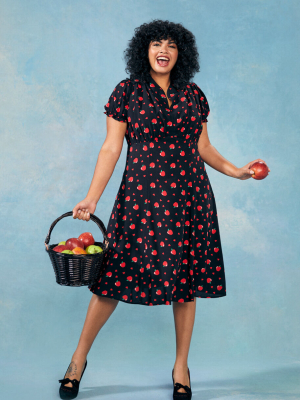 Modcloth X Collectif Love Under The Apple Tree Midi Dress