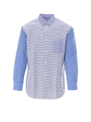 Comme Des Garçons Shirt Multi-stripe Shirt