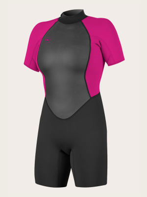 Women's Reactor-2 2mm Back Zip S/s Spring Wetsuit