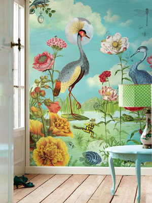 Kiss The Frog Wall Mural By Eijffinger For Brewster Home Fashions