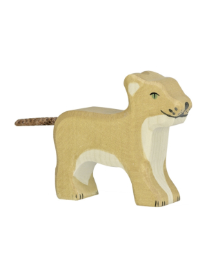 Holztiger Wooden Lion Cub